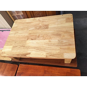 Bàn Ăn Gỗ Cao Su 55cm x 80cm