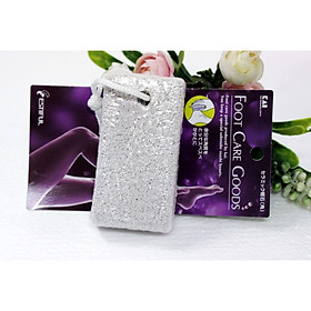 Bộ 2 Đá chà gót chân KAI Nhật Bản - Tặng túi zip 5 kẹo mật ong Senjaku