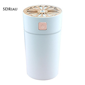 *QCDZ* 280ml Portable Humidifier Mute Diffuser Mist Purifier with LED Light for Home Car