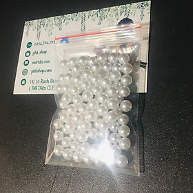 Mua Hạt trai KHÔNG lỗ 6li màu trắng