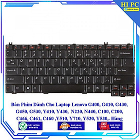 Bàn Phím Dành Cho Laptop Lenovo G400 G410 G430 G450 G530 Y410 Y430 N220 N440 C100 C200 C466 C461 C460 Y51 - Hàng Nhập Khẩu