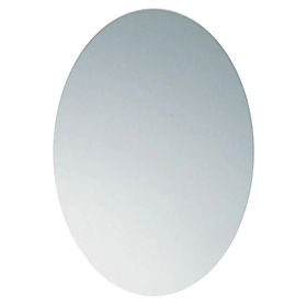 Gương tròn viền thoi KG103 nhà tắm tráng bạc cao cấp loại tốt, bao ko bể vỡ, kiếng cường lực 5mm - Hàng chính hãng - (30 x 45) Cm
