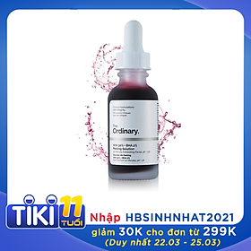 The Ordinary AHA 30% + BHA 2% Peeling Solution - Giải Pháp Giúp Giảm Vết Thâm, Da Sần Mụn, Lỗ Chân Lông 30ml