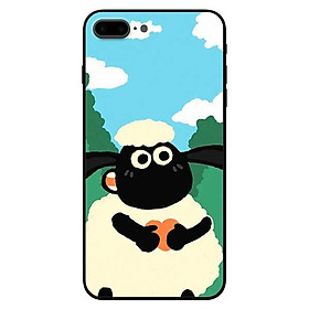 Ốp lưng dành cho iPhone 6 / 6s / 7 / 8 / 7 Plus / 8 Plus / SE 2020 - Cừu Con Vui Vẻ