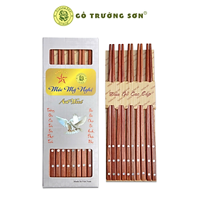 Mua ĐŨA GỖ CAO CẤP - ĐŨA CẨM LAI CHẤM BI - HÀNG VIỆT NAM CHẤT LƯỢNG CAO ( 10 ĐÔI )