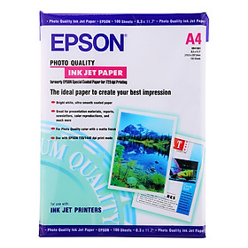 Giấy In Ảnh A4 Epson 2 Mặt 50 Tờ Định Lượng 210Gsm