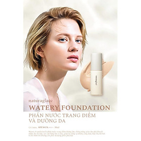 Phấn nước trang điểm và dưỡng da - naturaglacé Watery Foundation