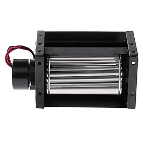 Universal 24V 6''inch Cross Flow Cooling Fan Heat Exchanger for Car Van Train Amplifier AC