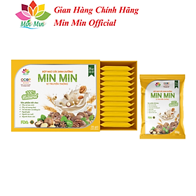 Ngũ Cốc Lợi Sữa Cao Cấp Min Min 29 Hạt - Ngũ Cốc Dinh Dưỡng Mẹ Bầu Dạng Gói 1 hộp 25 gói x20gam (1H/500g)