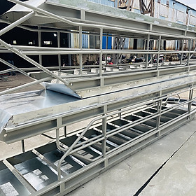 Marine thép xiên Ladder Kết cấu thép Marine thép xiên Ladder Marine thép xiên Ladder
