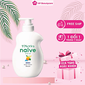 Sữa tắm hương bưởi thư giãn kracie naive body wash 530ml