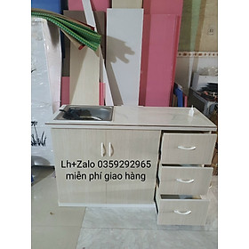 Mua Tủ bếp nhựa đài loan sẵn bồn