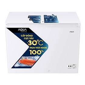 Tủ Đông Aqua 251 Lít AQF-C3501S Công nghệ làm lạnh 3D, Cấp đông nhanh, Đèn báo nguồn - Hàng chính hãng (Chỉ giao HCM)