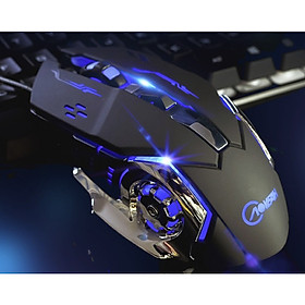 Chuột chơi game hoặc làm việc văn phòng có đèn phát sáng siêu hịn CH11