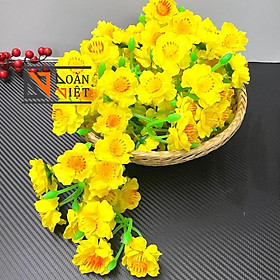 Mua Hoa MAI giả CHÙM   RỜI - trang trí nhà cửa   công sở - HOA TO ĐEP  SẮC SẢO   GIÁ CẠNH TRANH THỊ TRƯỜNG