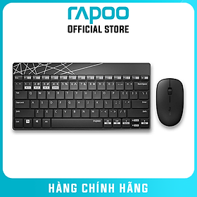 Mua Bộ Bàn Phím Và Chuột Không Dây RAPOO 8000S - Hàng Chính Hãng