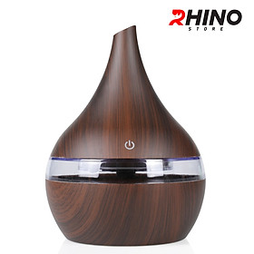 Mua Máy phun sương tinh dầu tạo ẩm Rhino H401C hình bầu  dung tích 300ml nhiều màu - Hàng chính hãng