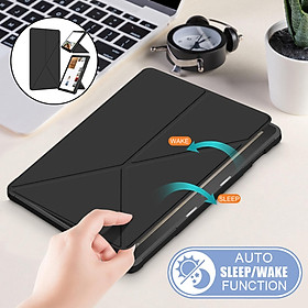 Flip Leather Ultra Slim Protector Case for Fire HD10 plus 2021 with Magnetic
