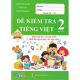 Sách - Đề kiểm tra Tiếng Việt 2 học kì 1 (Kết nối tri thức với cuộc sống)