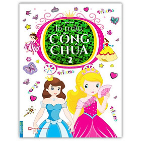 Sách Tô Màu Công Chúa Tập 2