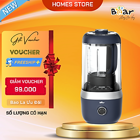 Mua Máy Làm Sữa Hạt Cách Âm  Máy Xay Sữa Hạt BEAR PBJ-B06S2 9 Chức Năng Nấu Xay  Dung Tích 1.5 Lít Công Suất 800 W - Hàng Chính Hãng