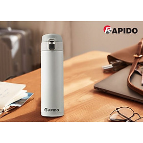 Bình giữ nhiệt Rapido CafeStile – 500ml (Lõi inox 304, nắp bằng nhựa cao cấp kín)