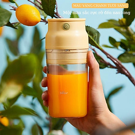 Mua Máy Xay Sinh Tố cầm tay mini tích điện Bear LLJ-Q04B5 CS-40W  Sạc Pin  Dung Tích 300ML  Bảo hành 12 tháng. Hàng chính hãng