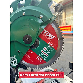 LƯỠI CẮT NHÔM VÀ GỖ 210MM 80T DK-B210AL DEKTON - HÀNG CHÍNH HÃNG