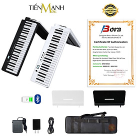 Mua Đàn Piano Điện Gấp Gọn Bora BX20 - 88 Phím Cảm Ứng Lực Có Loa  Kết Nối Bluetooth BX-20 Hàng Chính Hãng - Kèm Móng Gẩy DreamMaker