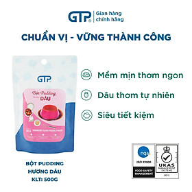 Bột Pudding Gtp (1kg) hương trứng/ sô cô la/ khoai môn/ dâu/ dưa lưới/ matcha