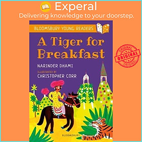 Sách - A Tiger for Breakfast: A Bloomsbury Young Reader : Turquoise Book Band by Narinder Dhami (UK edition, paperback)