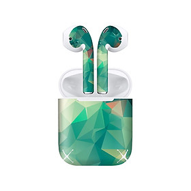 Mua Miếng dán skin chống bẩn cho tai nghe AirPods in hình Vân kim cương - BG0029 (bản không dây 1 và 2)