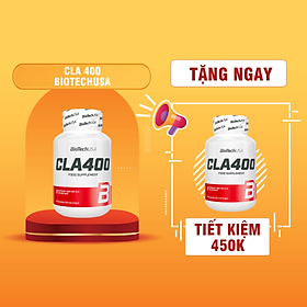 Viên Uống Hỗ Trợ Đốt Mỡ CLA 400 BiotechUSA Hộp 80 Viên