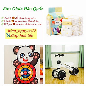 Tã Bỉm OLOLA HÀN QUỐC Dán Quần Đủ Size S30 M24 L20 L26 XL22 XXL18