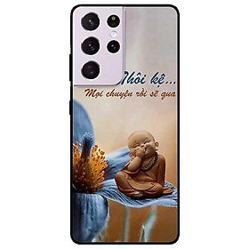 Ốp lưng dành cho Samsung Galaxy S21 - S21 Plus - S21 Ultra - mẫu Thôi Kệ Chú Tiểu