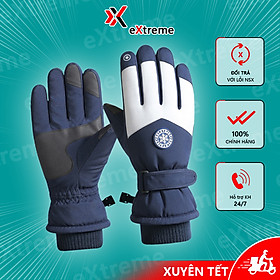 Găng tay nam nữ giữ ấm eXtreme GT2201 bao tay giữ ấm chống gió, chống nước, cảm ứng điện thoại