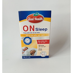 Viên uống hỗ trợ điều trị tận gốc bệnh mất ngủ ON SLEEP