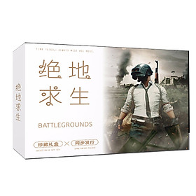 Hộp quà tặng game Pubg Mobile A5 bìa vàng