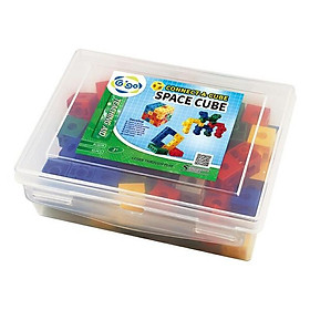 Đồ Chơi Ghép Hình Không Gian 3D Connect-A-Cube - Gigo Toys #1167R (88 Chi Tiết)