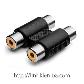 Mua Jack nối 2 đầu hoa sen Jack đôi (RCA) - Đầu nối 2 đầu hoa sen Jack đôi (RCA)