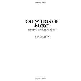 Sách ngoại văn: On Wings Of Blood - HarperCollins Publishers