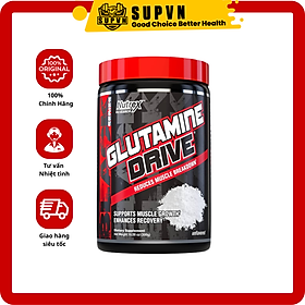 Nutrex Glutamine Drive Black 300g (60 Lần Dùng) - Hỗ Trợ Phục Hồi Và Phát Triên Cơ, Tăng Đề Kháng, Cải Thiện Tiêu Hóa