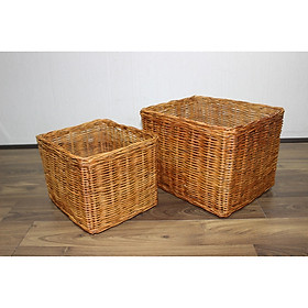 Mua Sọt - Khay mây tự nhiên - BH2864A/2BR