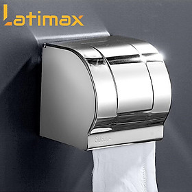 Mua Hộp Đựng Giấy Vệ Sinh 100% Inox 304 Cao Cấp Nắp Kín Chắn Nước Chống Ướt Giấy