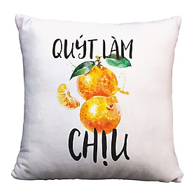 Gối vuông Quýt làm cam chịu - GVFU180