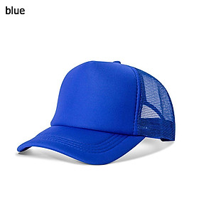 1pc nữ nam giới mũ thường xuyên Mũ bóng chày có thể điều chỉnh mũ Snapback Hip Hop Trucker Mat Color: dark blue