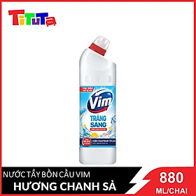 Tẩy rửa bồn cầu VIM chanh sả 880ml chai - 8934868161455