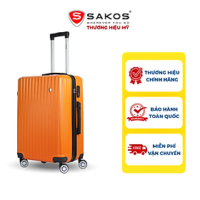 Vali Kéo Nhựa Du Lịch STARGO LUJOSO Z22 - Size S (20inch)/ Xách Tay (Cabin) - Khóa Số - Nhựa ABS