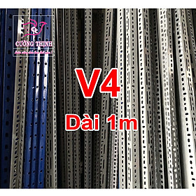 Mua Sắt V lỗ | V4 dài 80cm  100cm  Lắp ráp kệ sắt đa năng