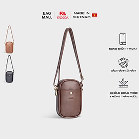 Túi đeo chéo da nữ mini đựng điện thoại Fadoda FN36